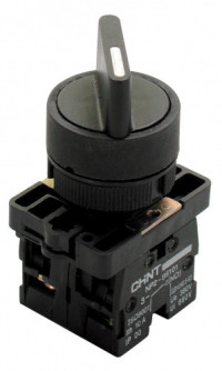 Chint Переключатель NP2-ED33, 3 положения с фиксацией, 2НО IP40, 574822 Chint Переключатель NP2-ED33, 3 положения с фиксацией, 2НО IP40, 574822