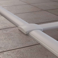 ДКС Напольный канал 50х12 мм CSP-F, белый, 01031 ДКС Напольный канал 50х12 мм CSP-F, белый, 01031