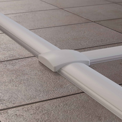 ДКС Напольный канал 50х12 мм CSP-F, белый, 01031