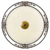 86712 Светильник настенно-потолочный MESTRE, 2х60W (E27), ?395, состаренный коричневый