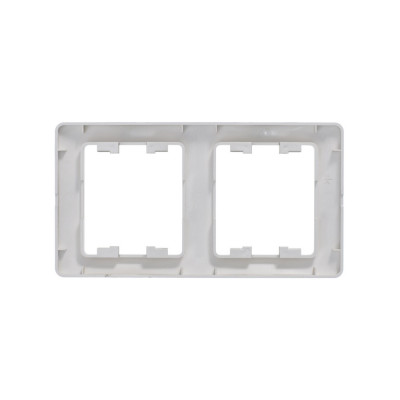 GLOSSA 2-постовая РАМКА, вертикальная, ПЛАТИНА