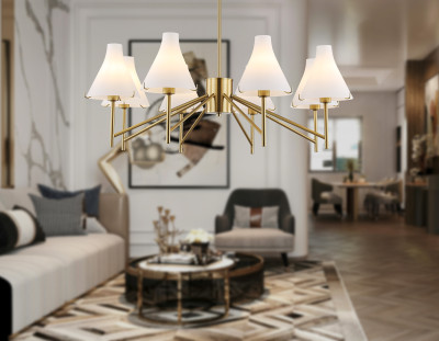 Потолочный светильник E14*8, AMBRELLA LIGHT, LH57135