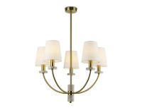 Потолочный светильник с мрамором E14*5, AMBRELLA LIGHT, LH75351