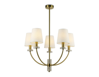 Потолочный светильник с мрамором E14*5, AMBRELLA LIGHT, LH75351
