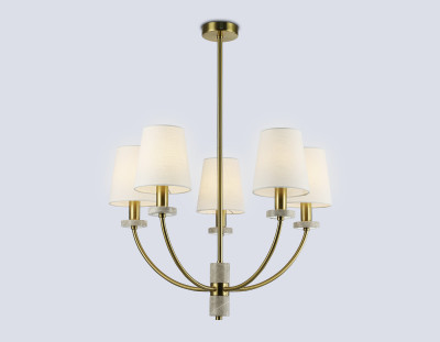 Потолочный светильник с мрамором E14*5, AMBRELLA LIGHT, LH75351