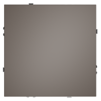 Заглушка VOLTUM S70 с суппортом, (капучино), VLS080114