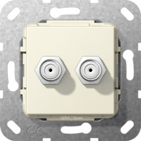 565101 Gira Гнездо SAT F 2 местн. 565101 Gira Гнездо SAT F 2 местн.