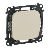Legrand Valena ALLURE.Заглушка с суппортом.С лицевой панелью.Слоновая кость, 755186