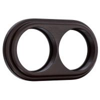 Werkel W0025226/ Рамка на 2 поста (венге) (RAMKA 02 WL15 M8), a050998