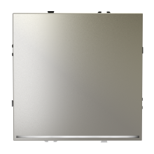 Выключатель встраиваемый VOLTUM S70 одноклавишный с подсветкой 10А, (шелк), VLS010204