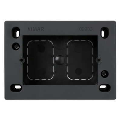 Vimar Коробка настенная для 3 модулей, серая, 09983