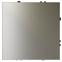 Заглушка VOLTUM S70 с суппортом, (шелк), VLS080104