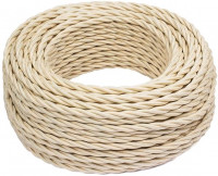 Bironi Провод 2*2,5 Песочное золото (матовый) 10 м, B1-425-719-10 Bironi Провод 2*2,5 Песочное золото (матовый) 10 м, B1-425-719-10