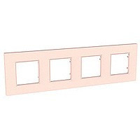 QUADRO РАМКА 4-постовая, РОЗОВЫЙ ЖЕМЧУГ