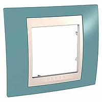 ХАМЕЛЕОН РАМКА 1-постовая, БЕЖЕВЫЙ/ СИНИЙ