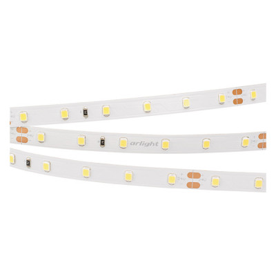 Светодиодная лента RT-A60-8mm 24V Day4000 (7.2 W/m, IP20, 2835, 5m) (Arlight, Открытый), 020012(2)