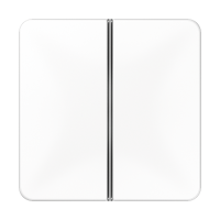 2-клавишная накладка для пульта КNX, белая, для серии СD, CD402TSAWW