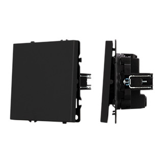 054249 - Механизм выключателя одноклавишный перекрёстный SWT-NOBE-MKX1-SFPL-BK (230V, 10A) (Arlight, -)