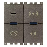 Vimar Микрофон, Metal, 19586.M