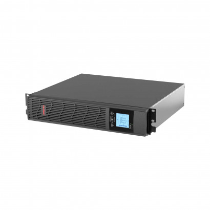 Линейно-интерактивный ИБП ДКС серии Info Rackmount Pro, 1000 ВА/800Вт,1/1, USB, RJ45, 6xIEC C13, Rack 2U, SNMP/AS400 slot, 2x7Aч, INFORPRO1000IN