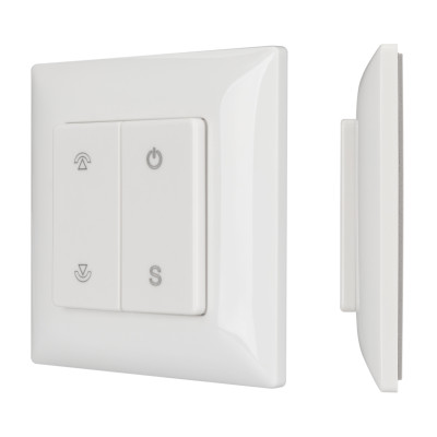 Панель SMART-P46-DIM-P-SUF (3V, 1 зона, Knob, 2.4G) (Arlight, Пластик), 028300