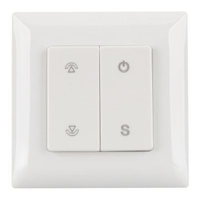 Панель SMART-P46-DIM-P-SUF (3V, 1 зона, Knob, 2.4G) (Arlight, Пластик), 028300