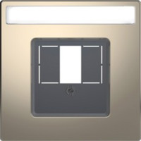 D-Life Накладка для TAE/Audio/USB, никель