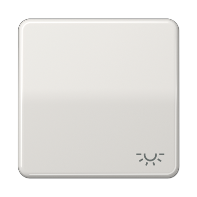 Клавиша с символом "освещение"; светло-серая, CD590LLG