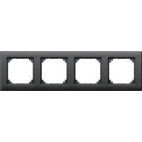 M-Plan Рамка 4-ная, антрацит