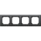 M-Plan Рамка 4-ная, антрацит