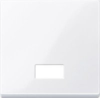 SM Клавиша 1-ная с линзой (компл. 5 линз),  активно-бел.