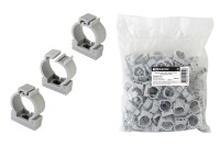 Крепеж-клипса для трубы D16 мм с фиксатором TDM Electric, SQ0405-0101