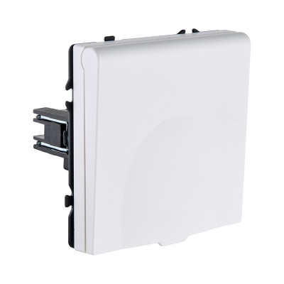 Розетка штепсельная SCHUKO 16A/250 В с крышкой, белый матовый Kollinger Eclipse EC-015WH