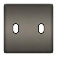 FD04321GR-M Fede Fede Накладка для 2-х тумблеров, Graphite/черн. FD04321GR-M Fede Fede Накладка для 2-х тумблеров, Graphite/черн.