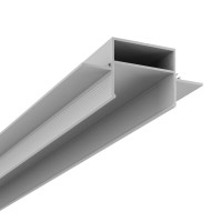 Denkirs TR3020-AL Закладной профиль для встраиваемого монтажа однофазного трека 2м