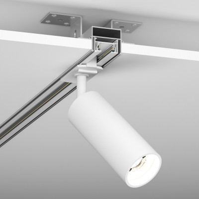 Denkirs TR3020-AL Закладной профиль для встраиваемого монтажа однофазного трека 2м