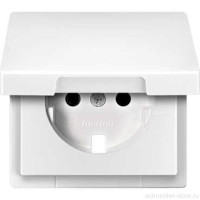 SD Накладка со шторк. и крышк. для розетки 2К+З 16А 250В~, полярно-бел. SD Накладка со шторк. и крышк. для розетки 2К+З 16А 250В~, полярно-бел.