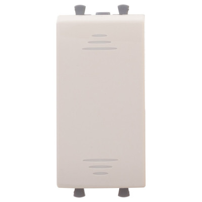 4405101 - ДКС Выключатель модульный, "Avanti", "Ванильная дымка", 1 модуль