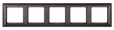 EP485AN - Рамка 5-постов; Eco Profi; термопласт; антрацит, Jung