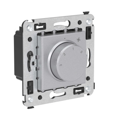 4404173 - ДКС Механизм управления вентиляторами в стену, "Avanti", "Закаленная сталь"