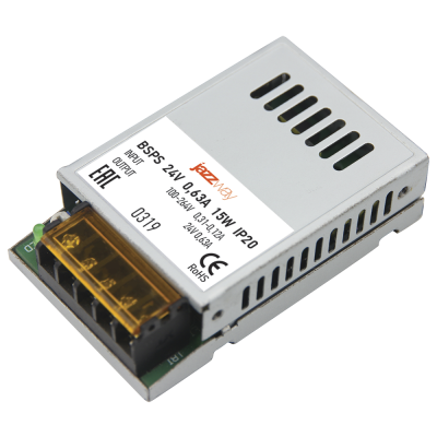 BSPS 24V  0,62A=15W IP20 3 г.гар. Jazzway, 5018457