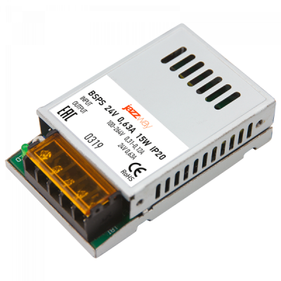 Jazzway BSPS 24V 0,62A=15W IP20 3 г. гарантии, 5018457