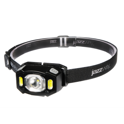 Фонарь JAZZway AccuH3-L5W-bk (черн.), 5036703