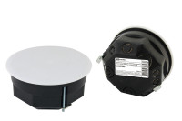 Распаячная коробка СП D103х50мм, крышка, метал. лапки, IP20, инд. штрихкод, TDM Electric, SQ1403-0907