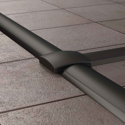 ДКС Напольный канал 50х12 мм CSP-F, черный, 01033