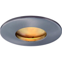 Arte Lamp AQUA, Встраиваемый светильник, цвет арматуры - МАТОВОЕ СЕРЕБРО, цвет плафона/декора - МАТОВОЕ СЕРЕБРО, 1х50W GU10, A5440PL-1SS