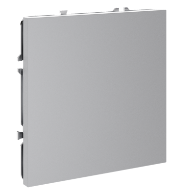 Заглушка VOLTUM S70 с суппортом, (серый), VLS080116