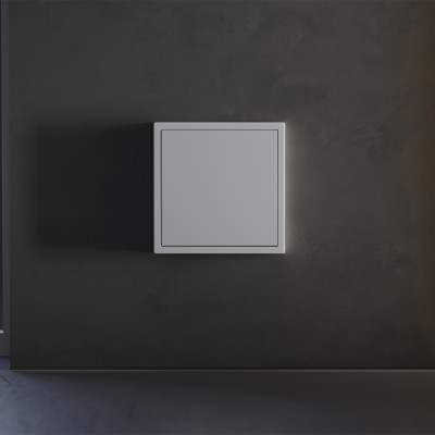 Заглушка VOLTUM S70 с суппортом, (серый), VLS080116