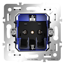 Механизм розетки с заземлением 16А, S70, VLS0401M