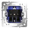 Механизм розетки с заземлением 16А, S70, VLS0401M